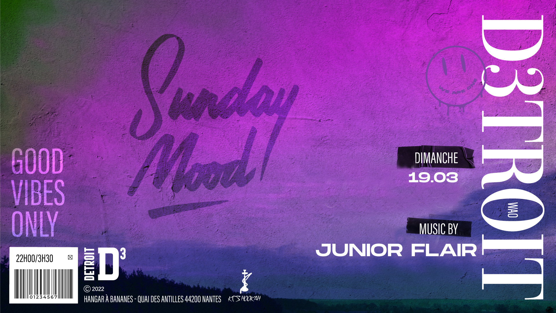 SUNDAY MOOD - WE ARE ONE - JUNIOR FLAIR